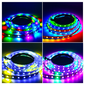 RGB Pixel <strong>LED</strong> Strip Programmable Magic Addressable <strong>LED</strong> Light Strip RGBW 5V 12V 24V WS2811 WS2812B UCS1903 SK6812 DMX512 - Product Image 3