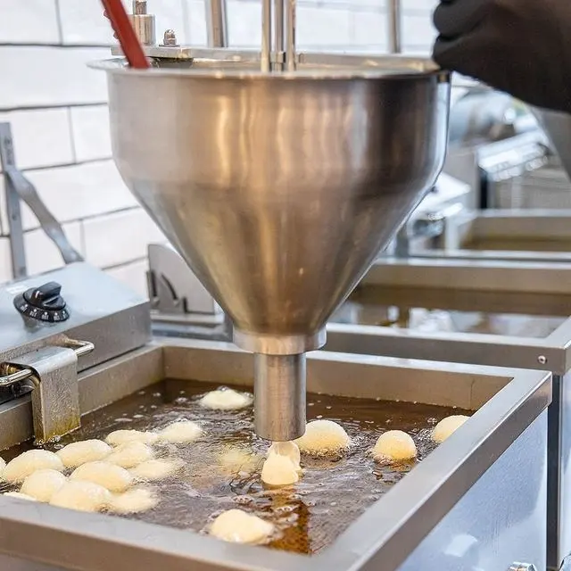 3 conjuntos de molde automático bolas de rosquinha, fabricante de bolas