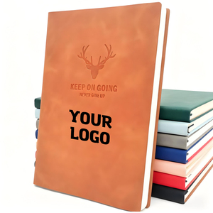 Tạp Chí nhà sản xuất tùy chỉnh A5 softcover PU da Lưu ý cuốn sách văn phòng kinh doanh máy tính xách tay với logo - Product Image 1