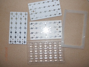 Модуль объектива 120x60 градусов 90 градусов 28 Вт с печатной платой - Product Image 2