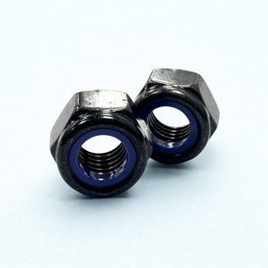 Thv ốc vít Việt Nam DIN 985 / ISO 10511 Class <span class=keywords><strong>8</strong></span> 10 Đen Nylon chèn khóa <span class=keywords><strong>Nut</strong></span> giá tốt nhất - Product Image 4