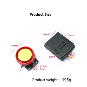 ระบบสัญญาณเตือนมอเตอร์ไซค์,ระบบสัญญาณกันขโมยมอเตอร์ไซด์12V - Product Image 4