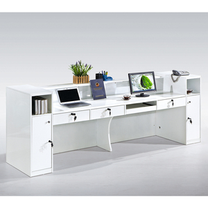 批发高端现代设计高品质办公室前台接待台 - Product Image 2