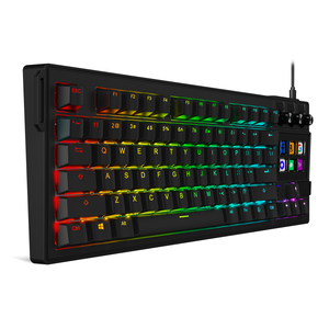 OEM Gasket Streaming <strong>Keyboard</strong> K1 Pro - Red Axis, RGB, <strong>Programmable</strong> LCD Keys - Designed for Creators &amp; Live Platforms - Product Image 2