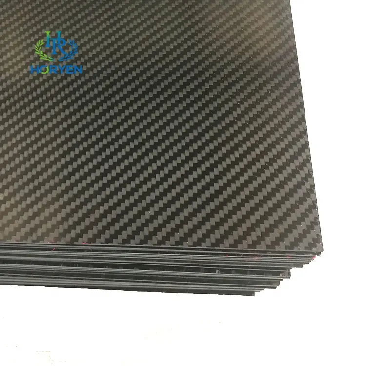 Factory manufacture custom carbon fiber hybrid sheet carbon fiber fiberglass plate