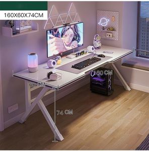 Hot Sales Cheap Modern Simple Gaming <strong>Table</strong> for Home <strong>Computer</strong> Desk Office <strong>Standing</strong> <strong>Pc</strong> <strong>Table</strong> - Product Image 2