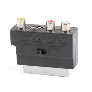 Cantell SCART 21Pin zu 3RCA Konverter RGB Scart Stecker zu Composite RCA S-Video mit RCA SV zu Scart A/V Adapter - Product Image 4