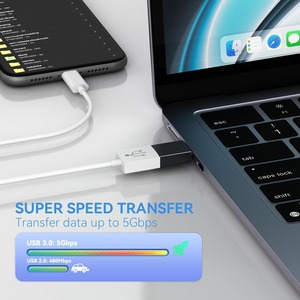 USB-C al convertitore adattatore USB 3.0 OTG collegare telefono Android o Tablet a dispositivi USB con questo tipo-C adattatore cavo OTG - Product Image 3