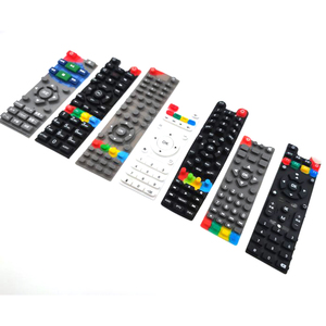 Cubierta de silicona personalizada para teclado, interruptor de membrana, botón de silicona para mando a distancia - Product Image 1