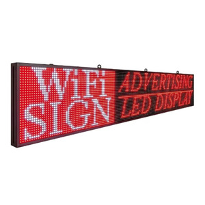 Pantalla de desplazamiento LED programable Tablero de visualización de mensajes de control Wifi para centros comerciales Señal de mensaje de publicidad LED - Product Image 3