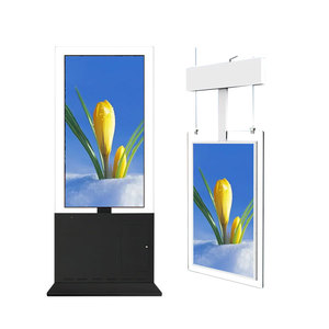 High Brightness 43/55 Inch Dual-Sided Digital Signage Ceiling-Mounted <strong>LCD</strong> Advertising <strong>Display</strong> for Retail Education SDK <strong>Function</strong> - Product Image 2