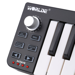Wrolde Easykey.25 портативная клавиатура Mini 25-клавишный USB MIDI контроллер - Product Image 5