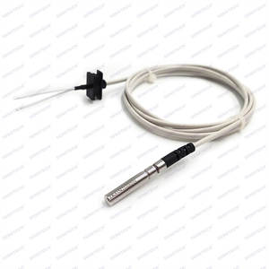 Sensor de temperatura NTC para aire acondicionado, montaje de sonda con tubo de cobre 5x25, SENSOR de resistencia analógico