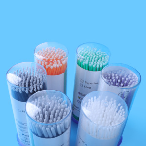 Brosse à lèvres dentaire jetable Brosses à cils Crystal Lashes Micro Brosses Applicateur de pointe d'extension de cils - Product Image 5