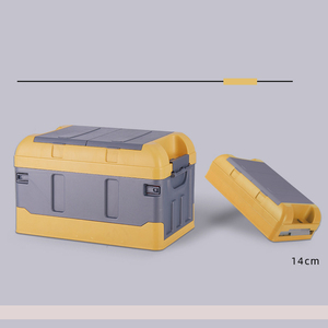 Sıcak satış katlanabilir eşya kutuları fabrika satış mağazaları plastik gövde depolama organizatör - Product Image 3