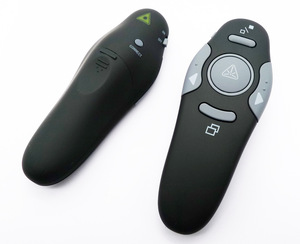 Kullanımı kolay K100 PPT sunum sunum Clicker USB kontrol Powerpoint PPT tıkırtı, lazer işaretçi RF 2.4GHz sunum - Product Image 1