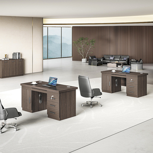 Executie Workspace Estación de trabajo de oficina para 4 personas Escritorio de partición Muebles de oficina Cubículo Estación DE TRABAJO modular Mesa de computadora - Product Image 6