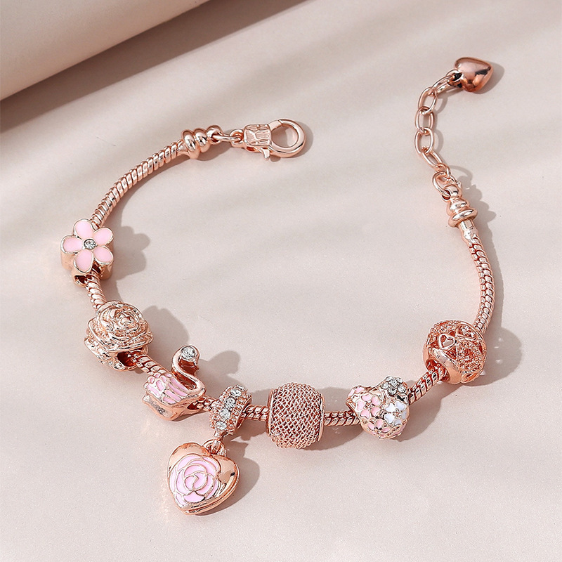 5 # ycb337 Rosa cisne de oro