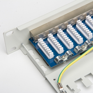 Red Cat6 cat6a FTP 8 puertos para panel de conexión de fibra Keystone Jack - Product Image 6
