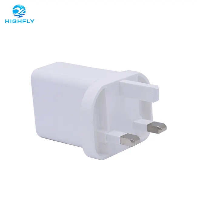 Pengisi Daya Ponsel Cepat 30W PD QC3.0, Pengisi Daya Ponsel USB C untuk IPhone Samsung