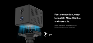 Armazenamento Na Nuvem Ao Ar Livre Ai Detecção Humana Mobile Remote View Lte Cam Pequeno Ip Segurança Micro 4g TF Cartão Cctv Câmera