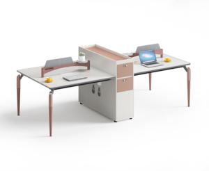 Escritorios modernos para estación de trabajo, mesa de oficina, escritorio de oficina Modular Simple de madera, mesa de ordenador con estantes de almacenamiento - Product Image 1