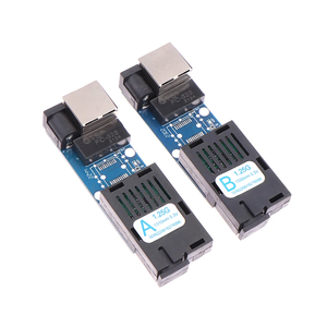 Mini 1.25G Gigabit Fiber Optical Media Converter 1000Mbps Single Mode 3-5Km UPC/APC SC-Port A/B Port - Product Image 3