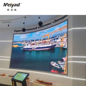 Creative Front Maintenance Flexible HD Soft Led <strong>Module</strong> P1.86 P2 P2.5 P3 Curved Advertising Round <strong>Display</strong> Semi Circle Led Screen - Product Image 3