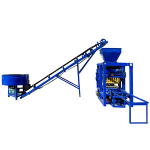 红泥制砖机先进的混凝土砌块制造机Hy Qt4-26空心砌块制造机 - Product Image 2