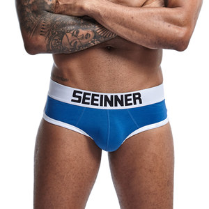 Atmungsaktive Boxer Briefs Herren Shorts Designer Trunks Sexy Mens Sehen Durch Unterwäsche Briefs - Product Image 2