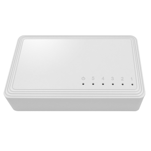 5-Port-Gigabit-Ethernet-Netzwerk-Switch mit IEEE802.3/x/u QoS-und SNMP-Funktionen 10/100/1000Mbps Desktop 5-Port-Switch-Kunststoff gehäuse - Product Image 5