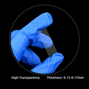 Cotaus 20*20mm 22*22mm 100pcs/box Lab Glassware Cover <strong>Slide</strong> <strong>Microscope</strong> <strong>Slide</strong> Cover Glass - Product Image 2