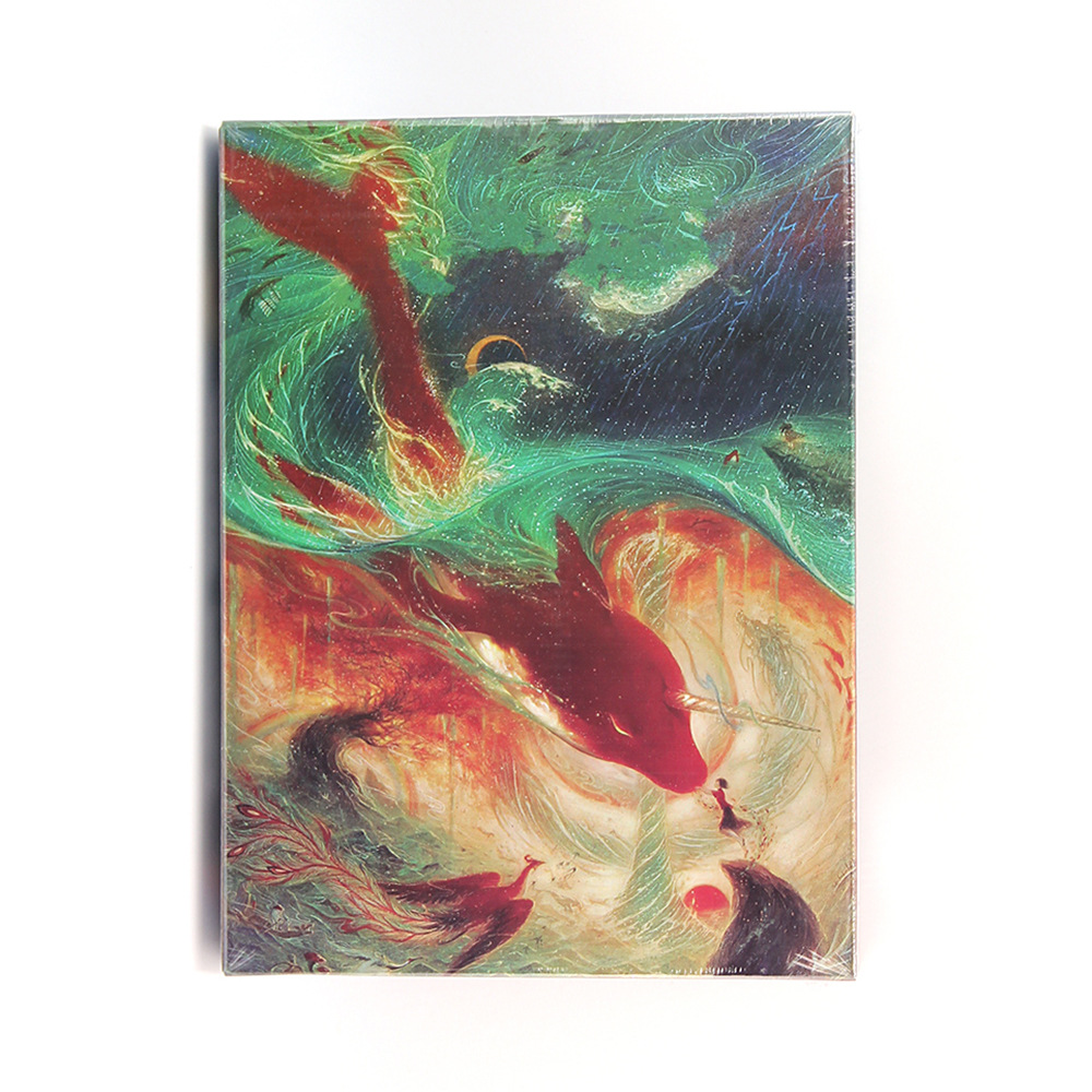 H0006 gros poisson puzzle épaissi de bégonia de 1000 pièces