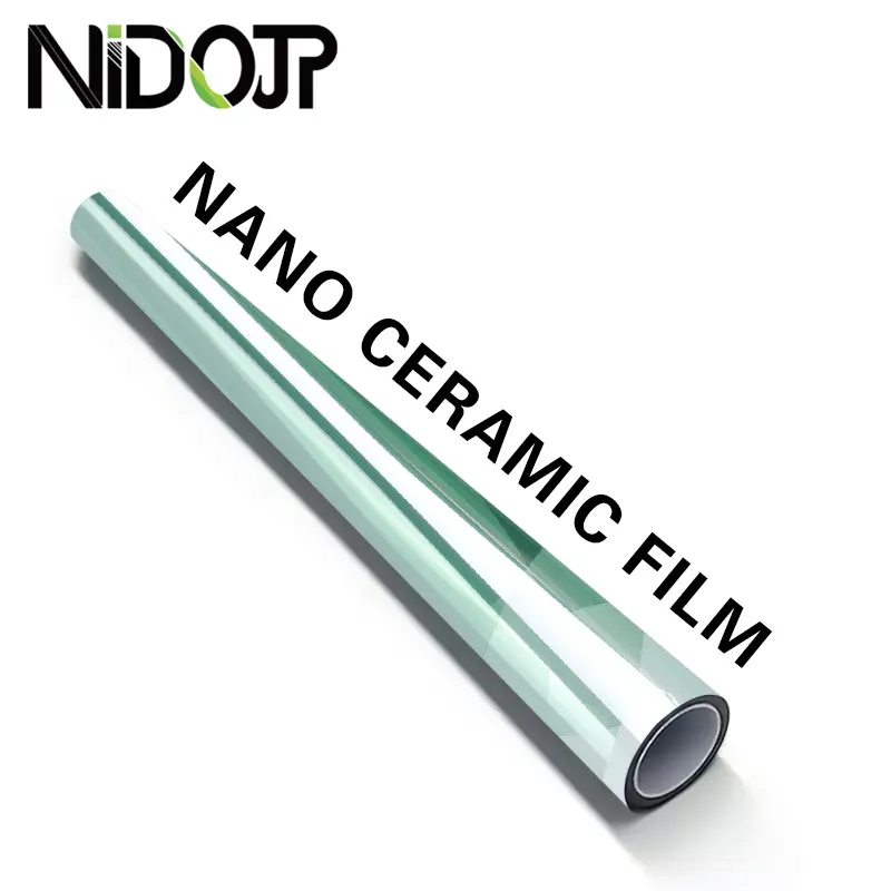 NIDOJP SF70 Novo produto Nano cerâmica janela filme 1Roll Automotive Janela Films CAR FILM 1.52*30M polarizado