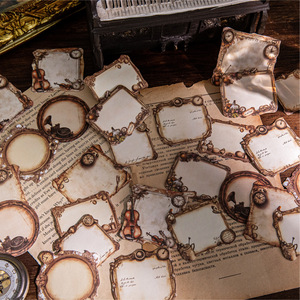 每包30个贴纸标签拿起灯系列复古标签手册材料贴纸 - Product Image 2