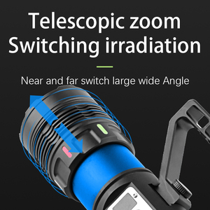 Wholesale Outdoor Camping Hunting Type-C Flashlight Aluminium Alloy <strong>LED</strong> Tactical Strong Flashlight - Product Image 2