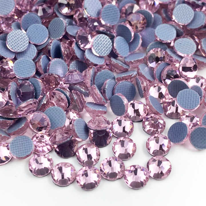 Rhinestone Flatback Iron SS3 Ss20 Wholesale AB Crystals Hot Fix Glass on Strass in Bulk Hotfix Crystal Stones 14400pcs/bag 1bag