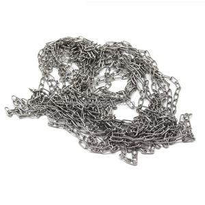 สแตนเลส DIN766 A2 SS304 INOX A2ห่วงโซ่การเชื่อมโยงห่วงสั้น
