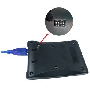 UHF เครื่องอ่านเดสก์ท็อปเครื่องสะสมการ์ดรีดเดสก์ท็อป USB RS232 2dBi เสาอากาศ Pr9200 UHF RFID - Product Image 1