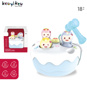 Kouyikou yeni geldi bebek erken öğretici oyuncaklar Whack-a-mol oyunu müzikal doğum günü pastası oyuncak yürümeye başlayan için - Product Image 4