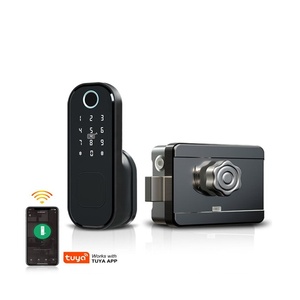 High-quality Waterproof Fingerprint Smart Door Lock Multiple Unlock Ttlock Tuya Electronic Intelligent Lock Rim Lock for Gates - Product Image 1