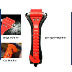 Mini otomatik acil durum araçları 2 1 emniyet çekiç acil çekiç cam kırıcı hayat kurtarıcı araba çekiç kırmak cam - Product Image 4