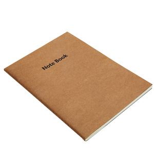 Custom A5 Sketchbook per acquerello e disegno nuda rilegatura semplice carta Kraft copertina taccuino materiale PP diario per uso regalo - Product Image 1