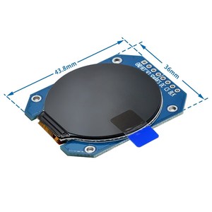 TFT-Display 1,28 Zoll TFT LCD-Display-Modul rund RGB 240 * 240 GC9A01 Treiber 4 Draht SPI-Schnittstelle 240 × 240 PCB für Arduino