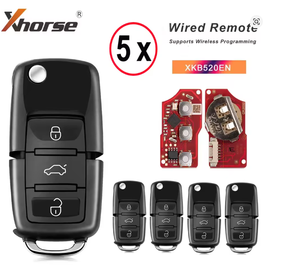 Xhorse กุญแจรีโมท B5 XKB520EN รุ่นที่สองรองรับการตั้งโปรแกรมแบบไร้สายสำหรับ VVDI2 VDI - Product Image 3