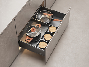 <strong>Elba</strong> Heavy-Duty Cabinet Organizer Deep Pot and Pan Drawer for Cookware Basket Drawer