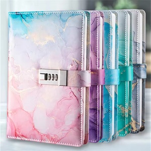 A5密码本内页密码锁日记学生办公文具用品手工创意记事本 - Product Image 3