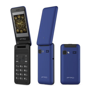 โทรศัพท์พลิก 3G คุณภาพโรงงาน OEM พร้อมกล้อง dual SIM โทรศัพท์ฟีเจอร์พลิก 3G ขนาด 2.4 นิ้ว - Product Image 1