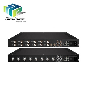 Digital Cable 8 ASI and 64 IP MPTS SPTS to 2 Channel MPTS Tv <strong>Multiplexer</strong> Scrambler - Product Image 2