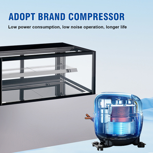 Thương mại lạnh hiển thị trường hợp 636W 660W 724W bánh hiển thị tủ lạnh tủ lạnh - Product Image 4